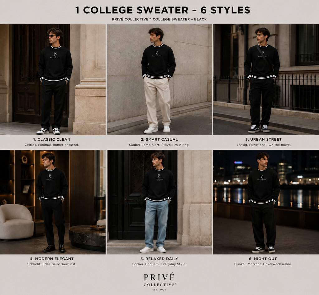 Premium College Sweatshirt