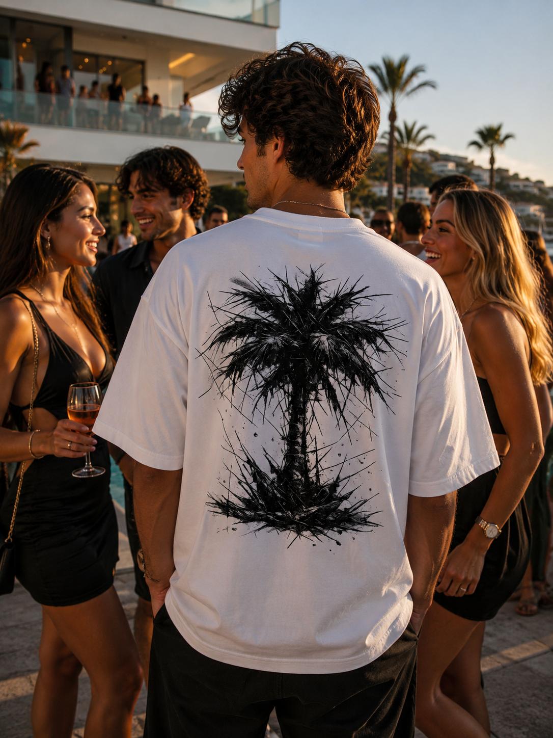 The Palm (Backprint) – Limitiert - PRIVE COLLECTIVE