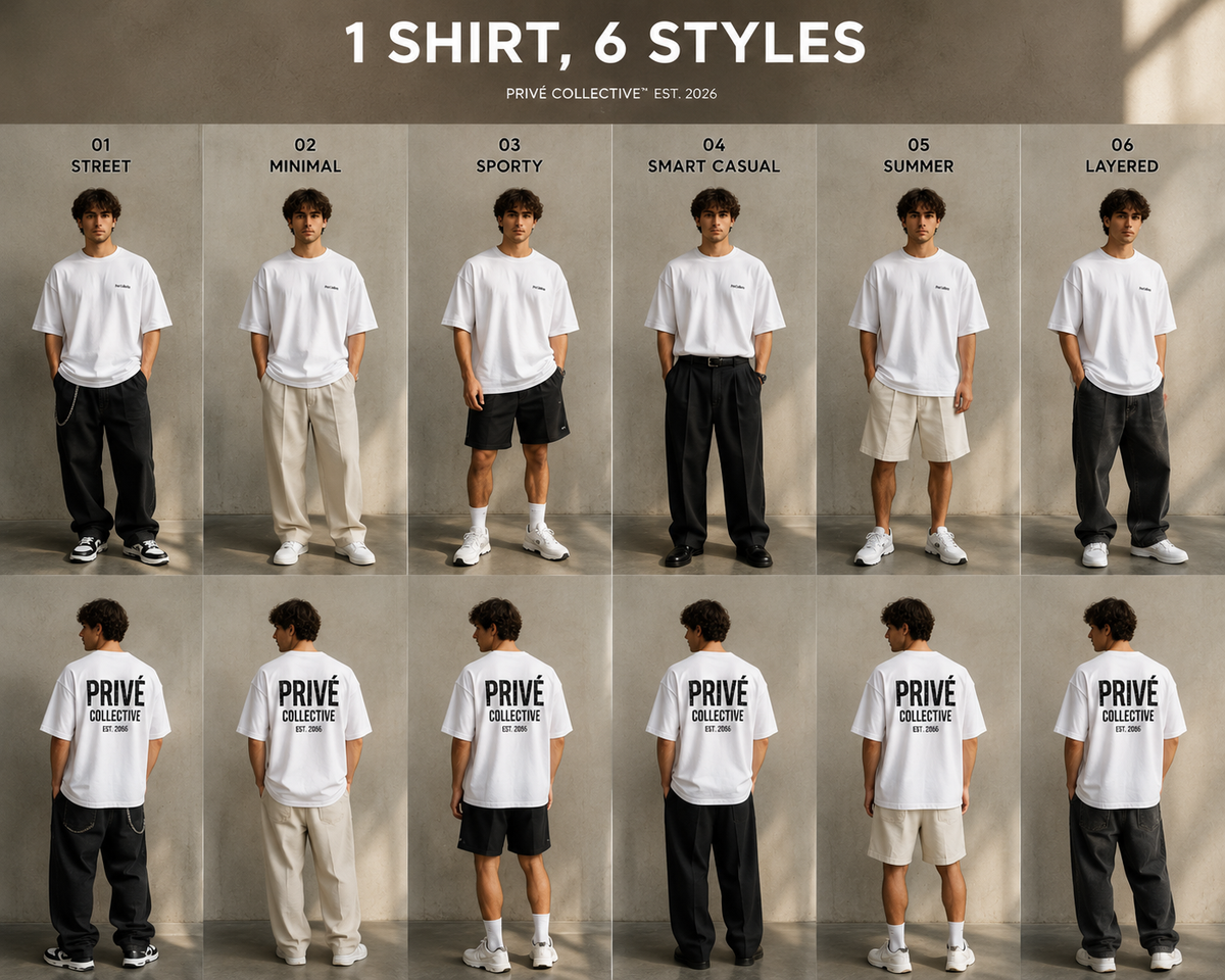 Vintage – Premium Oversized T-Shirt – PRIVE COLLECTIVE