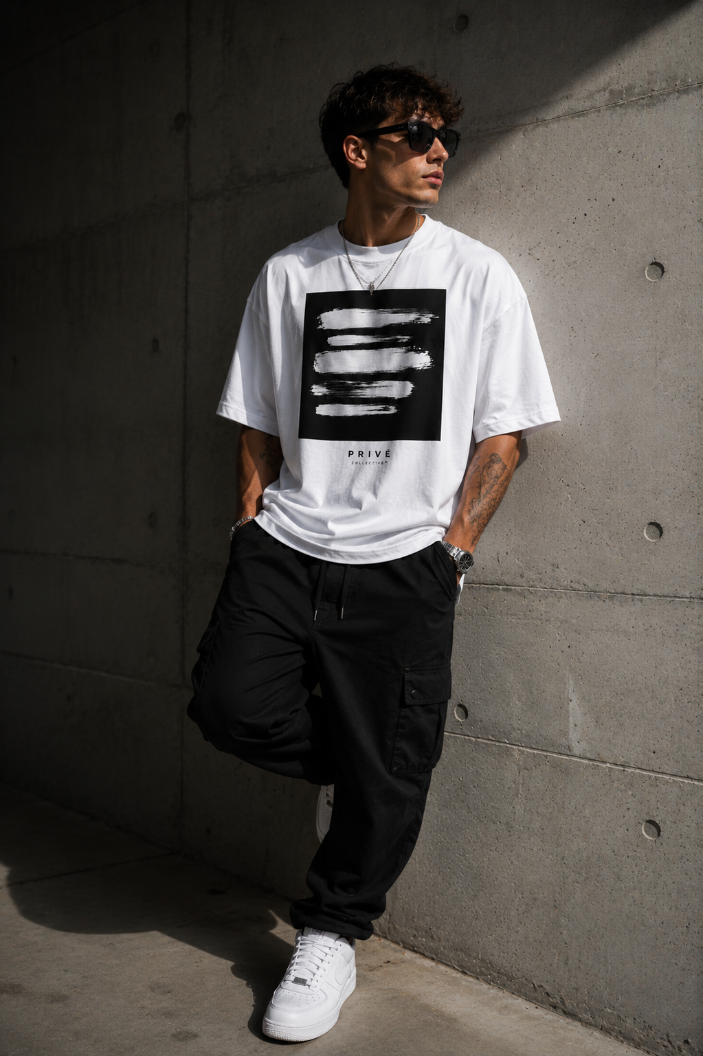 Draw – Premium Oversized T-Shirt – PRIVE COLLECTIVE