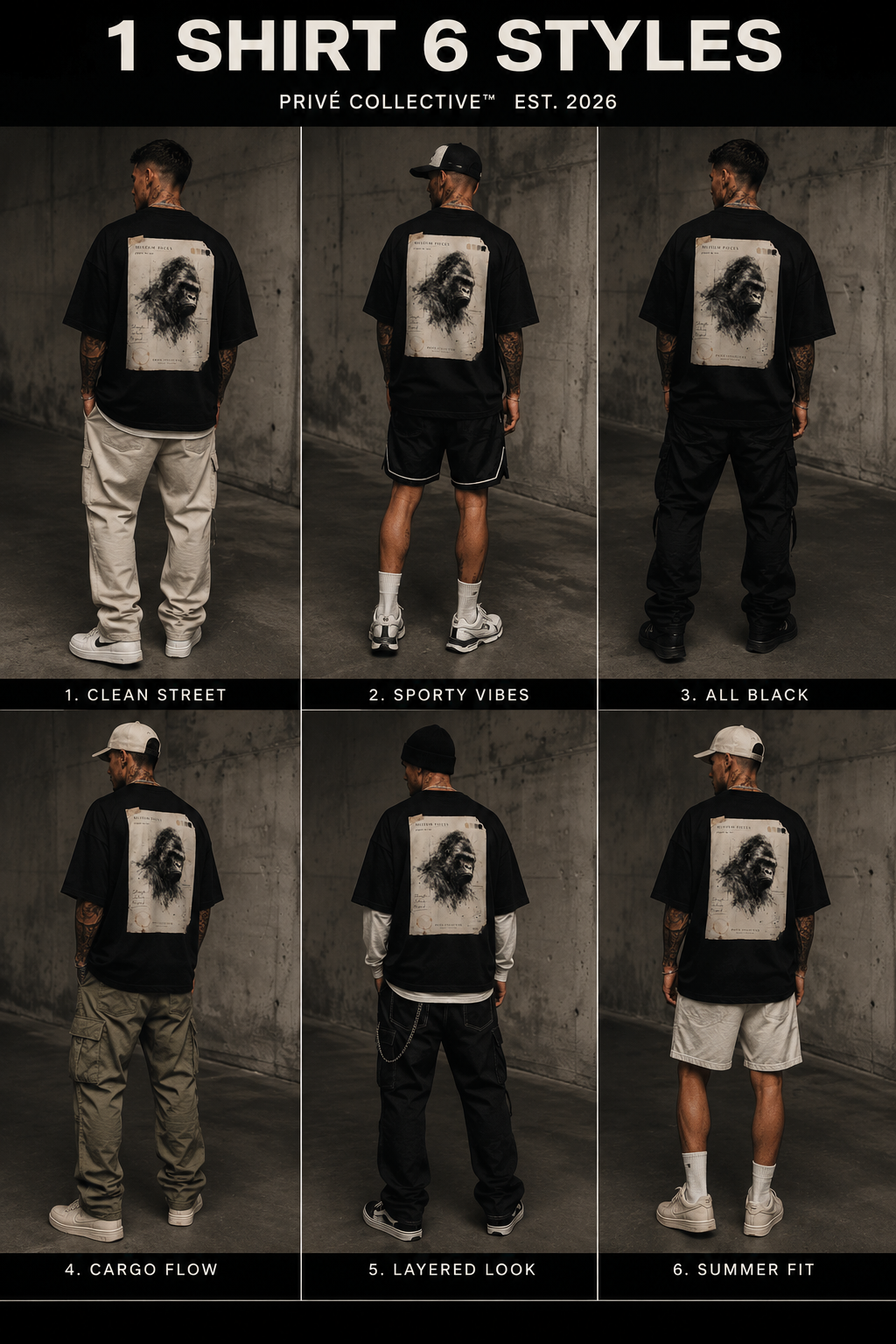 Kong - Premium Oversized T - Shirt