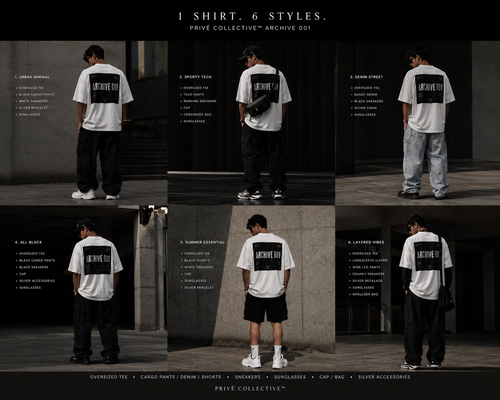 Archive 001 – Premium Oversized T-Shirt