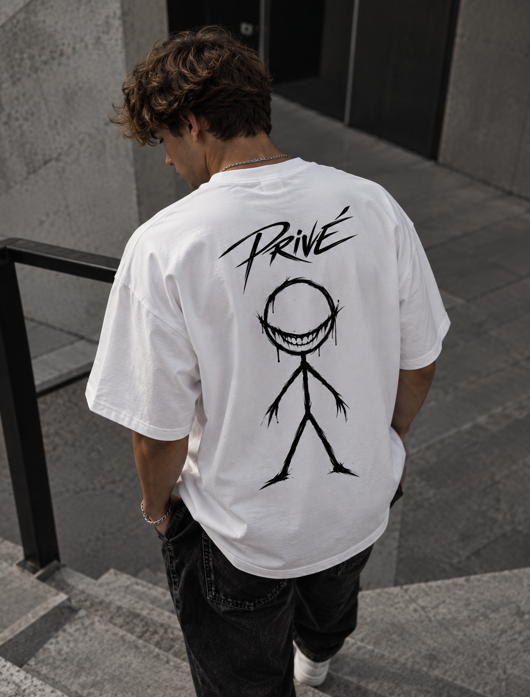Smile – Premium Oversize T-Shirt