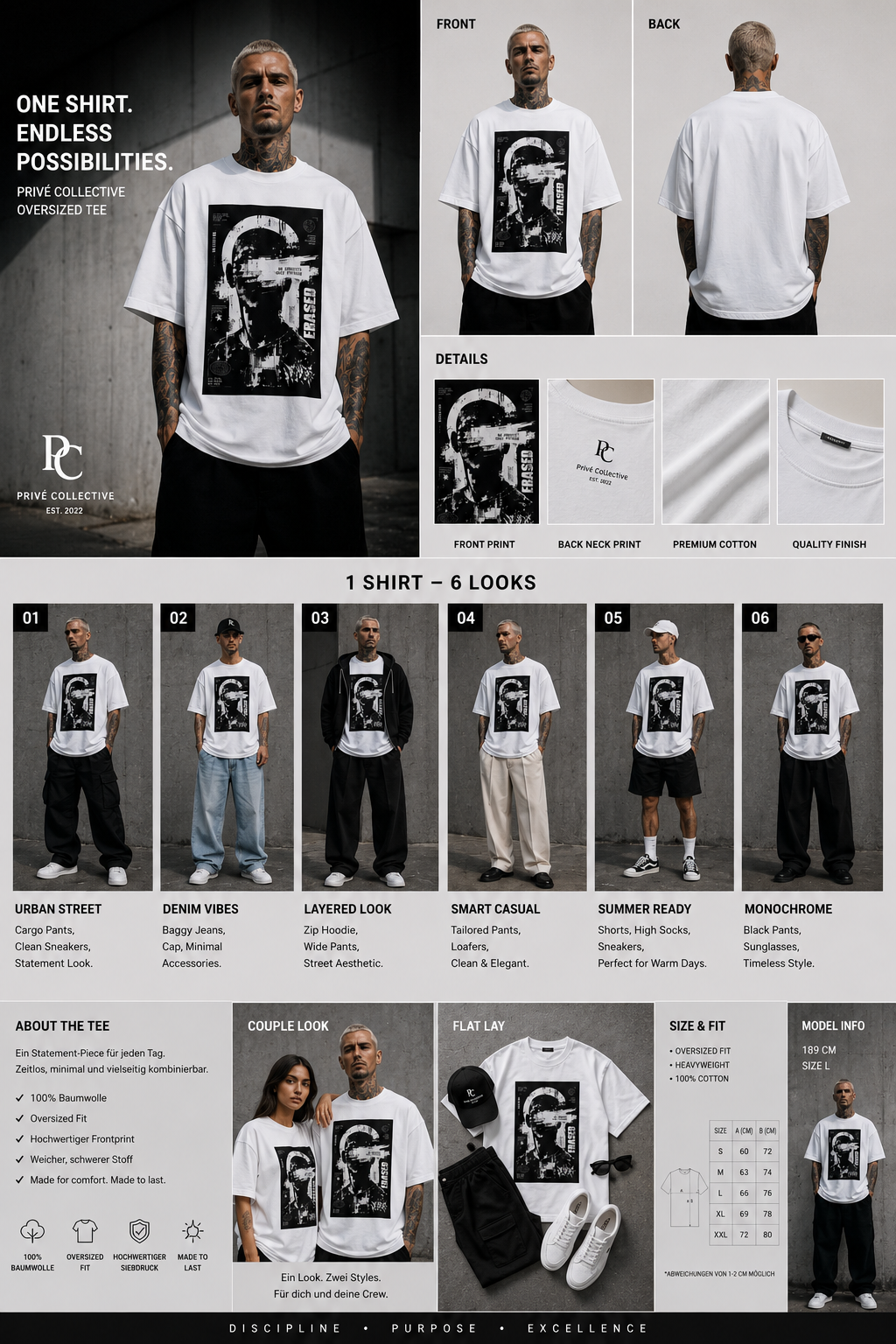 L'Absence - Oversized Premium T-Shirt