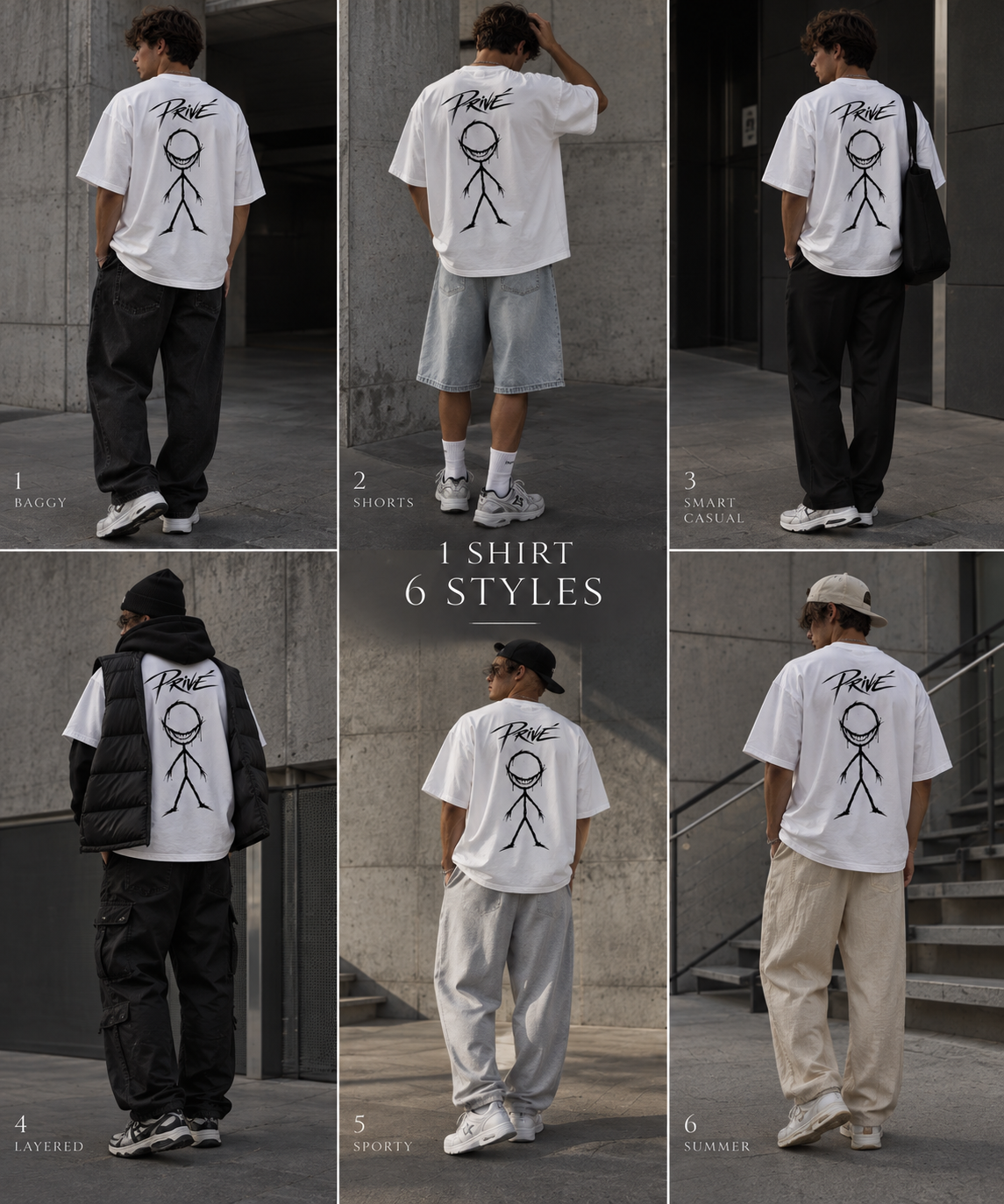 Smile – Premium Oversize T-Shirt