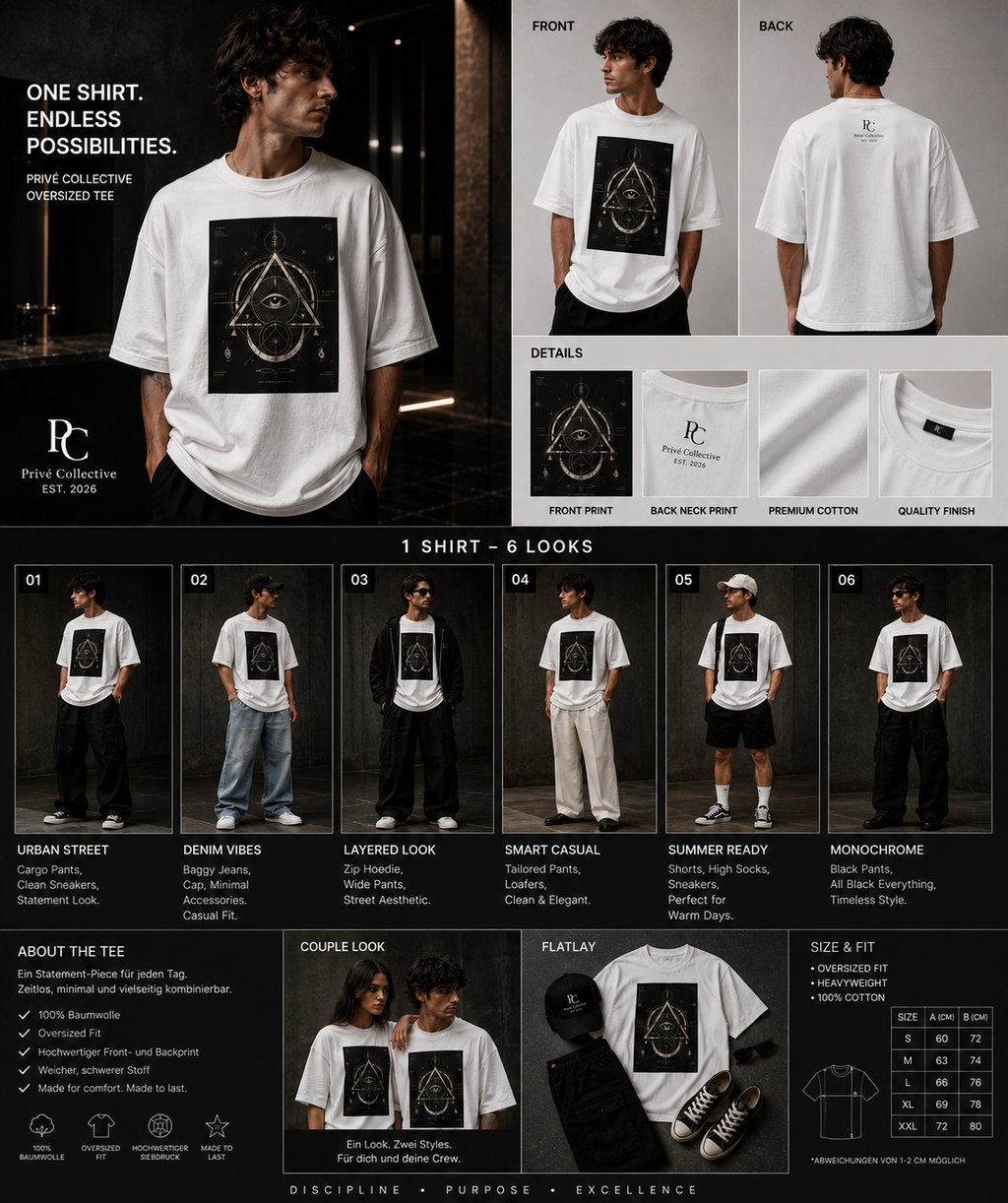 Révélation - Oversized Premium T-Shirt