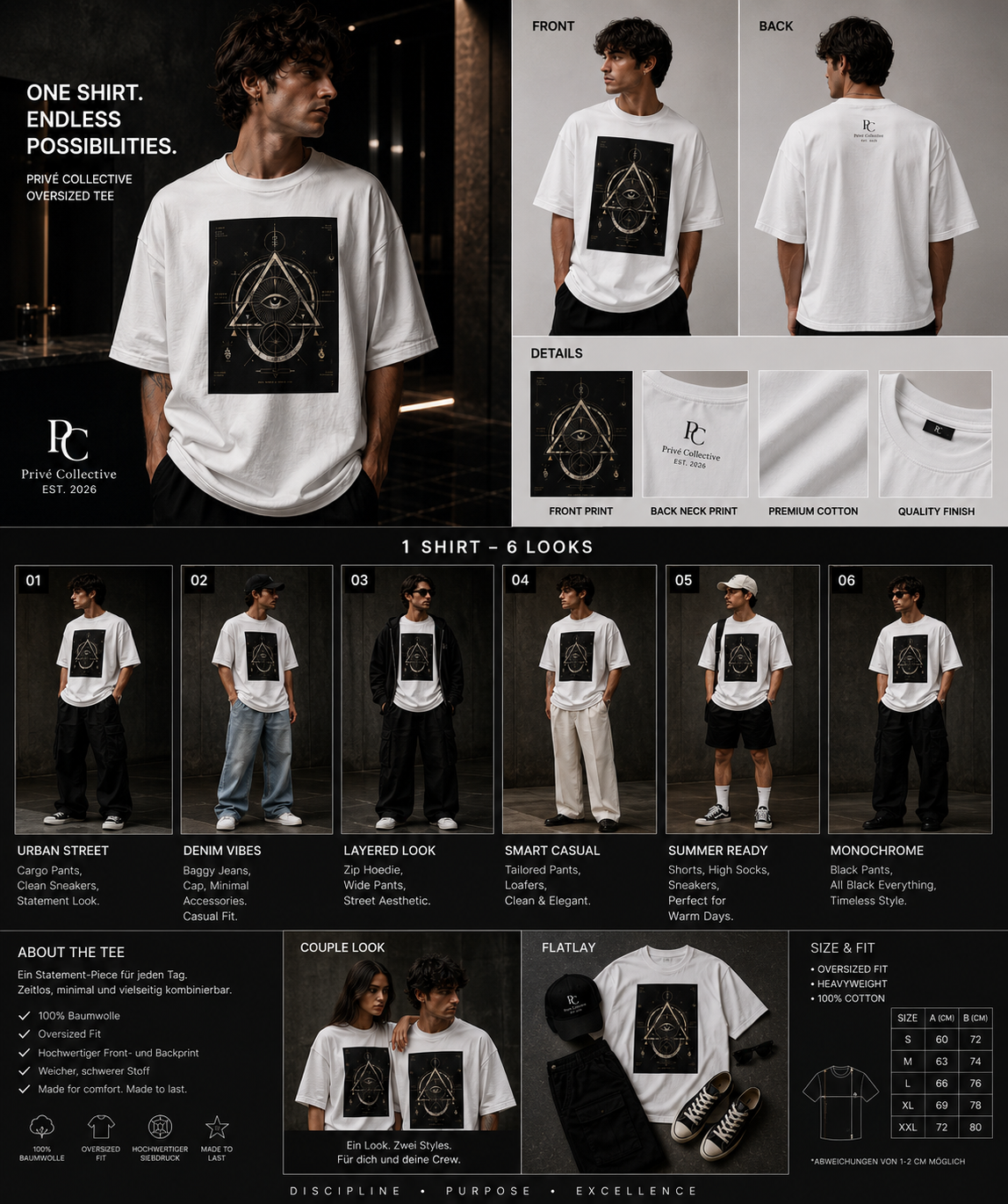 Révélation - Oversized Premium T-Shirt