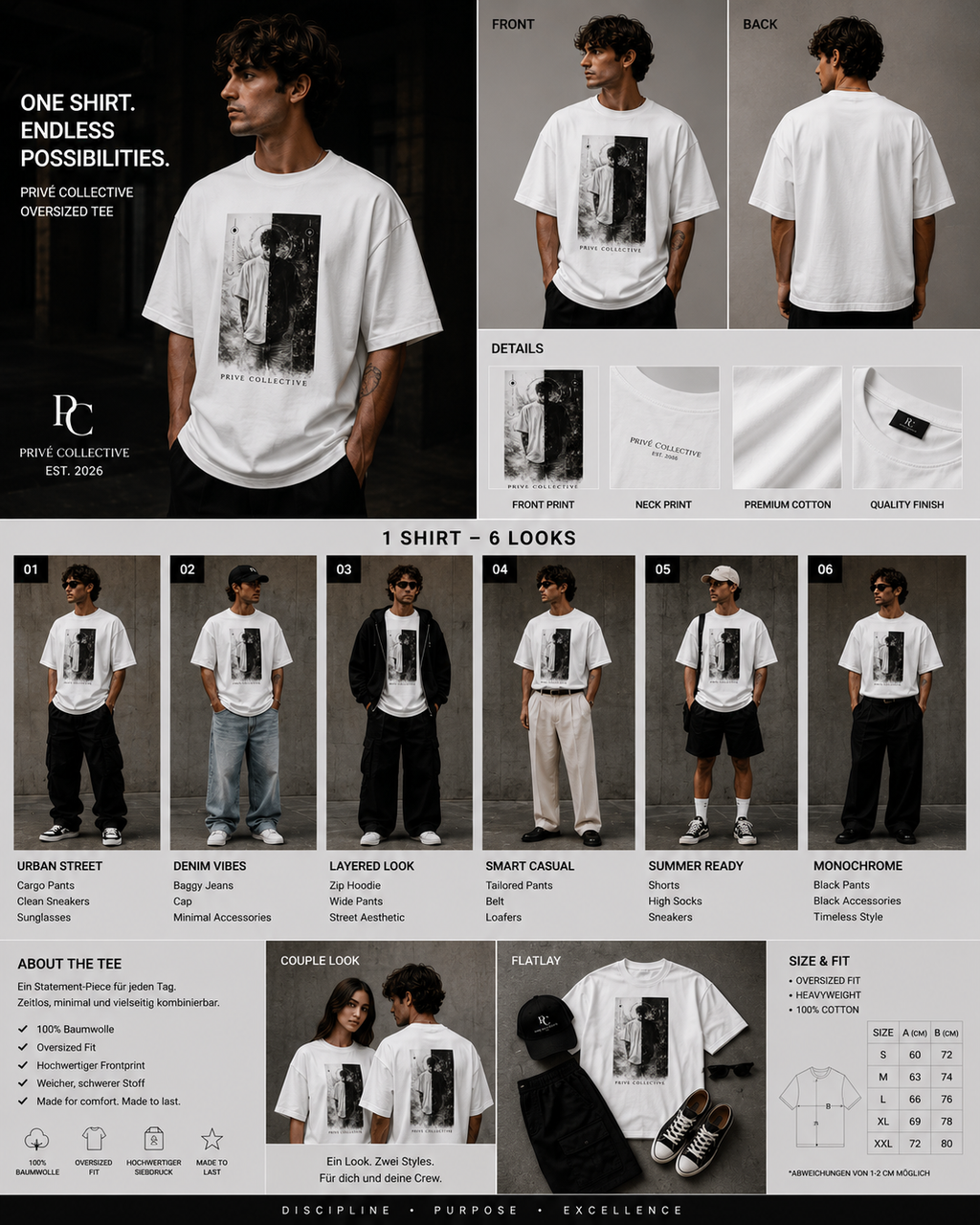 Convergence - Oversized Premium T-Shirt