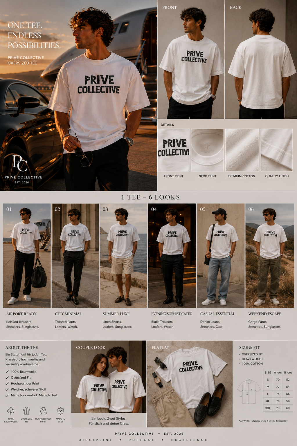 L'Identité - Oversized Premium T-Shirt