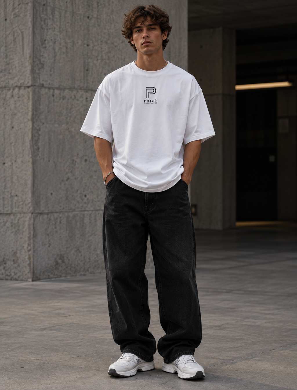 Smile – Premium Oversize T-Shirt