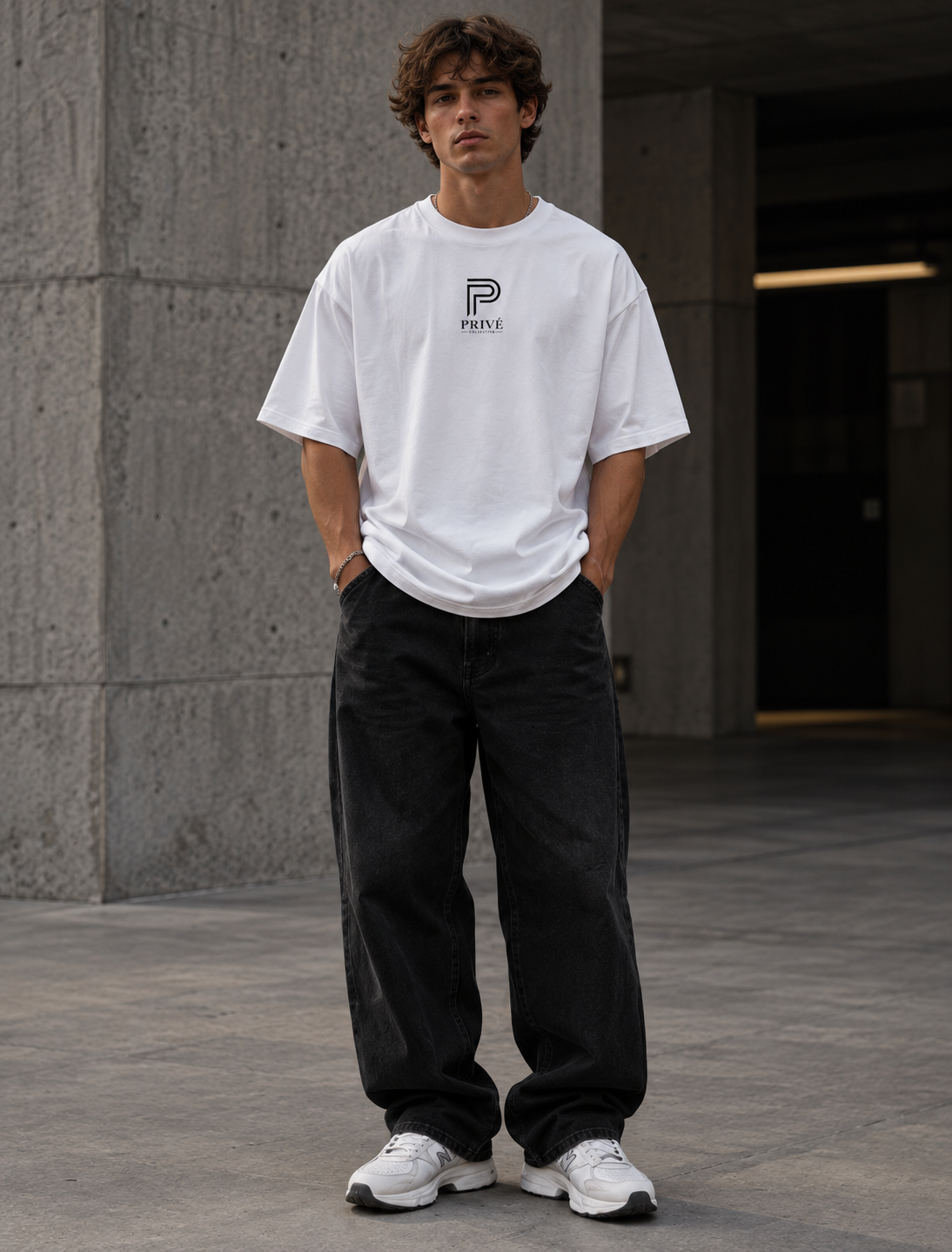 Smile – Premium Oversize T-Shirt