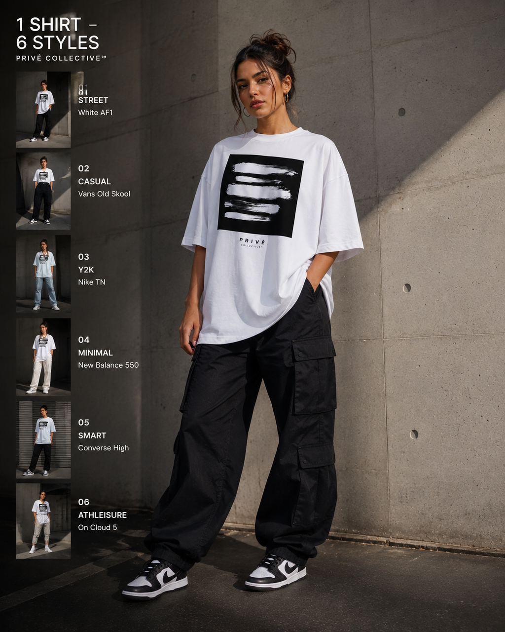 Draw – Premium Oversized T-Shirt – PRIVE COLLECTIVE
