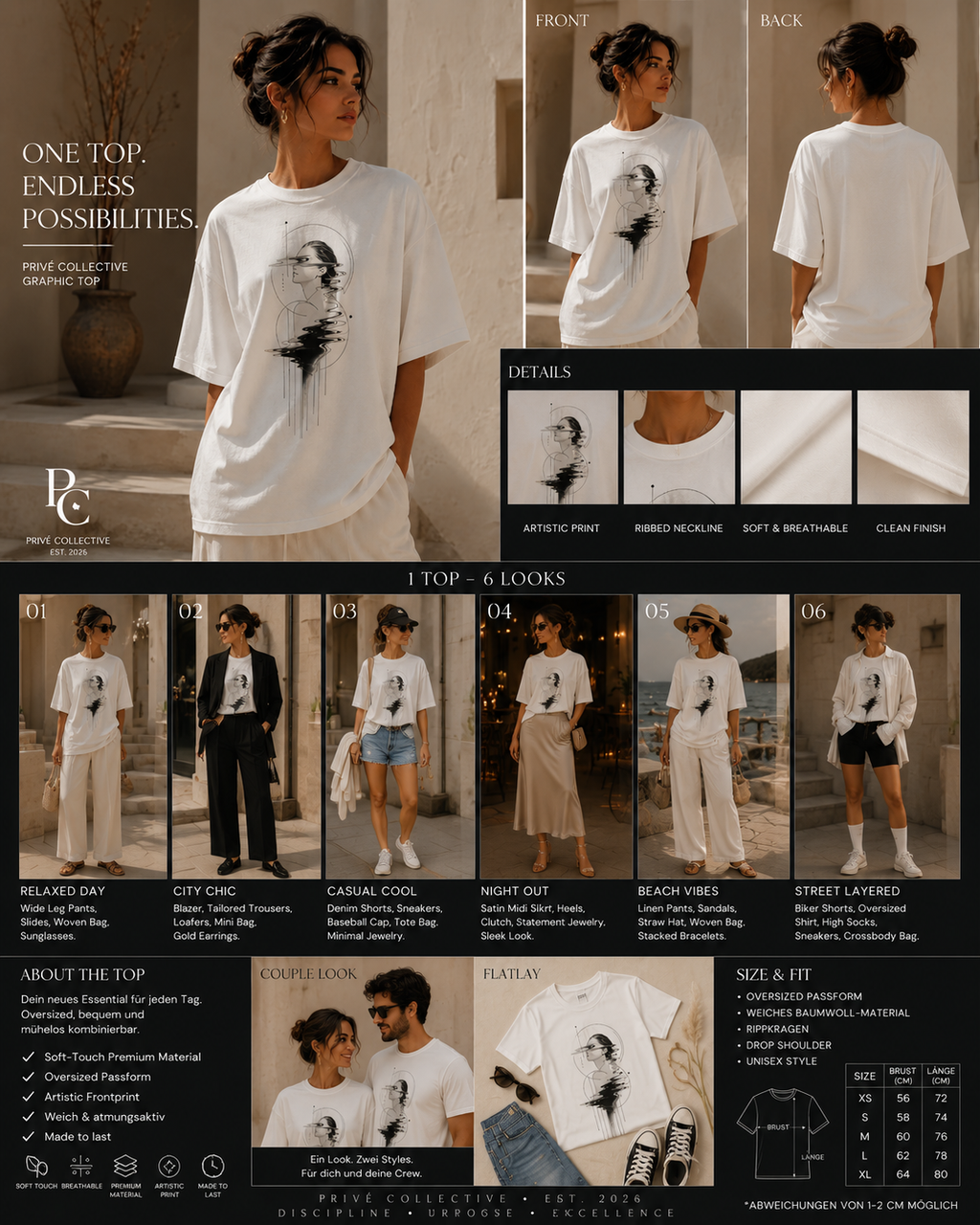 MIRAGE - Oversized Premium T-Shirt