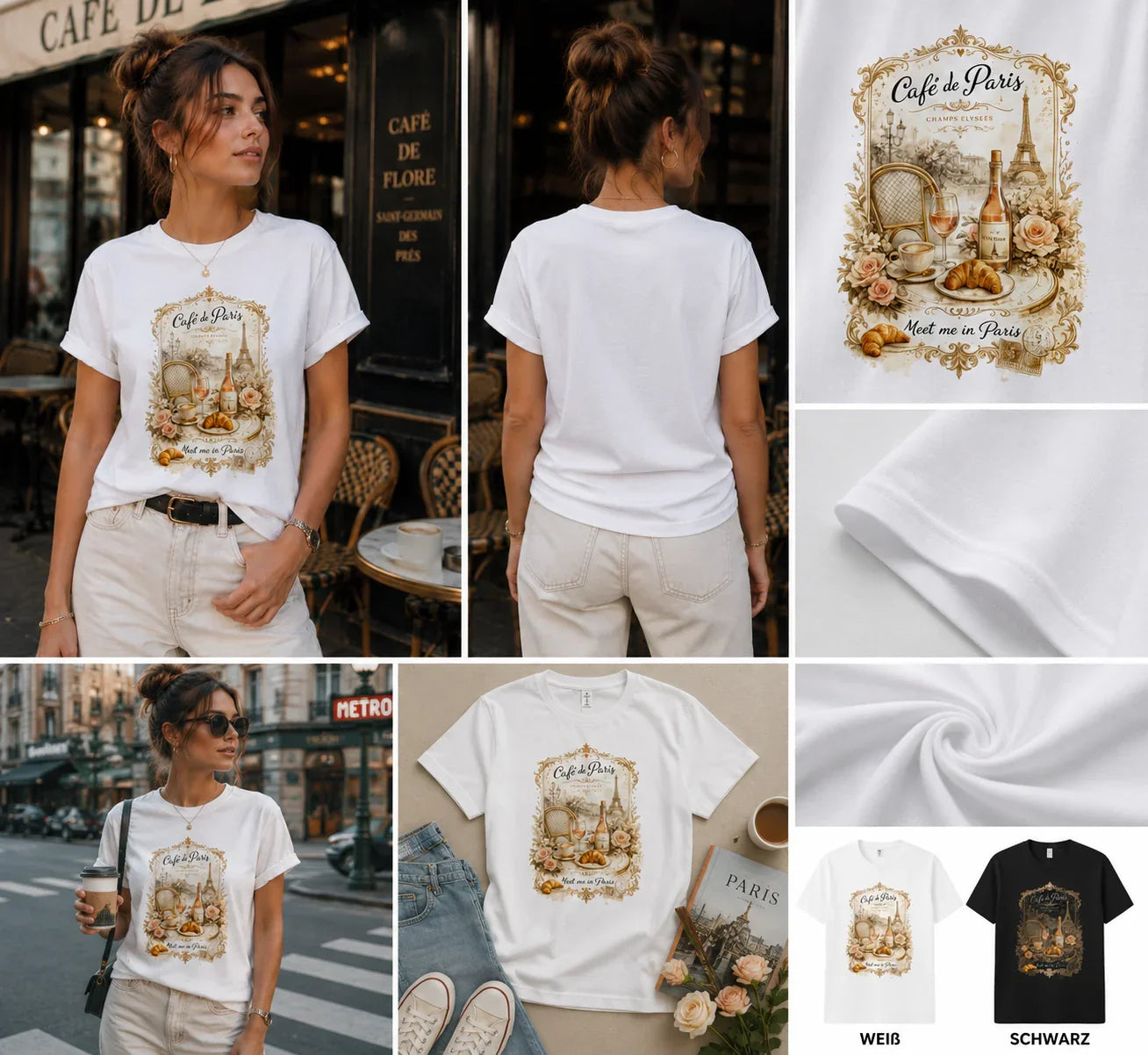 Women’s Shirt Cafe de Paris