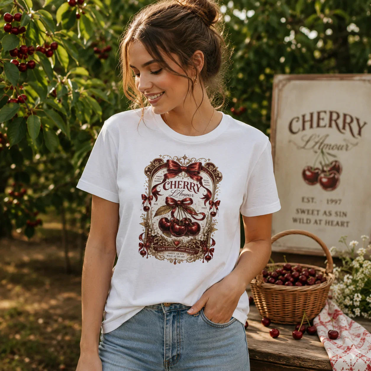 Women’s Shirt Cherry