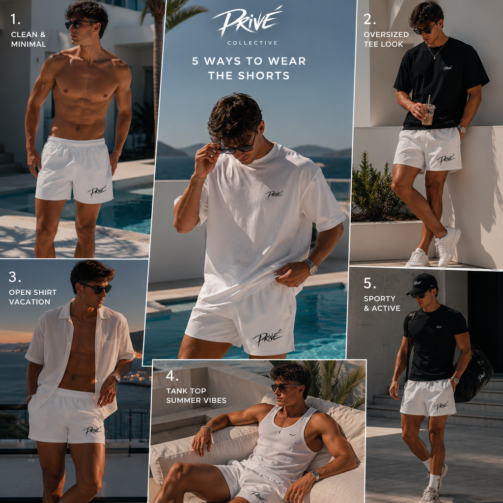 Prive Shorts – PRIVE COLLECTIVE