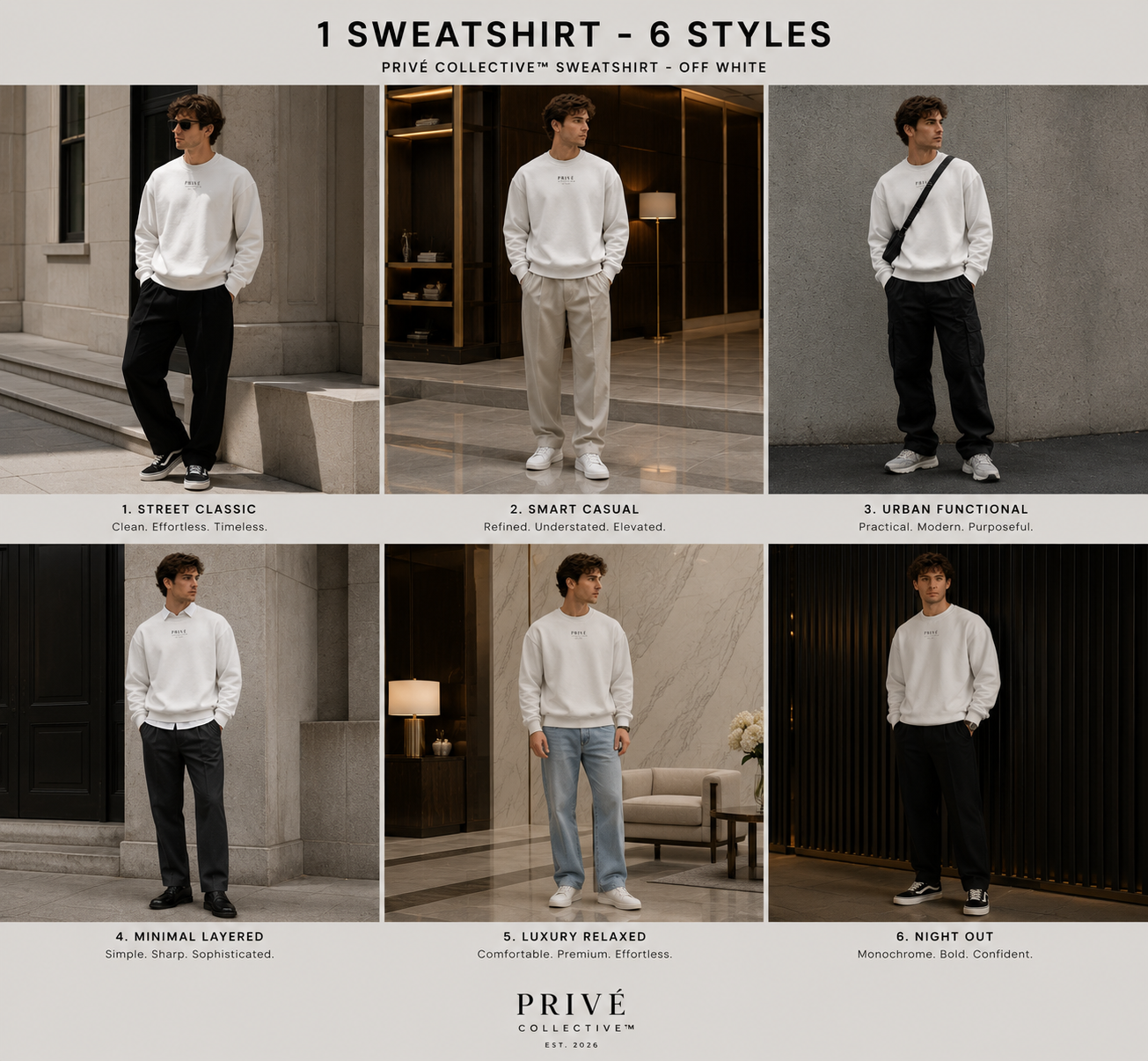 élégance - Premium Sweatshirt