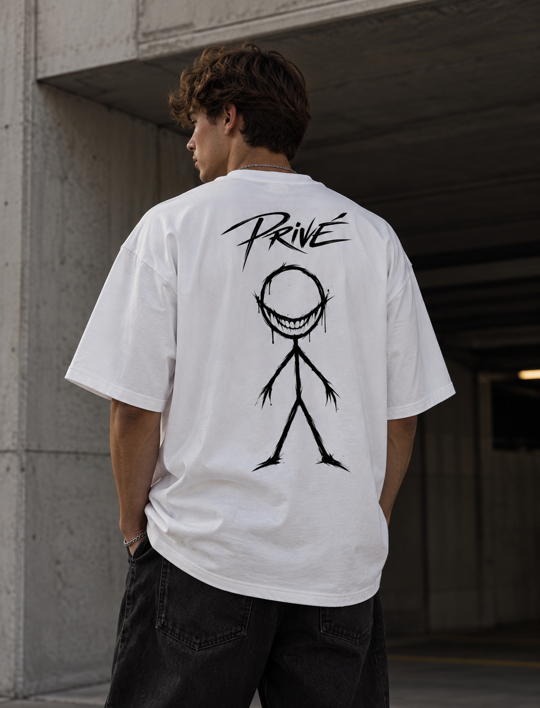 Smile – Premium Oversize T-Shirt