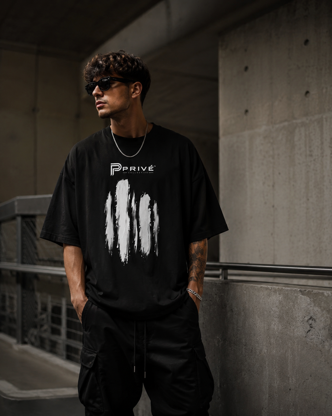 Painted – Premium Oversized T-Shirt – PRIVE COLLECTIVE