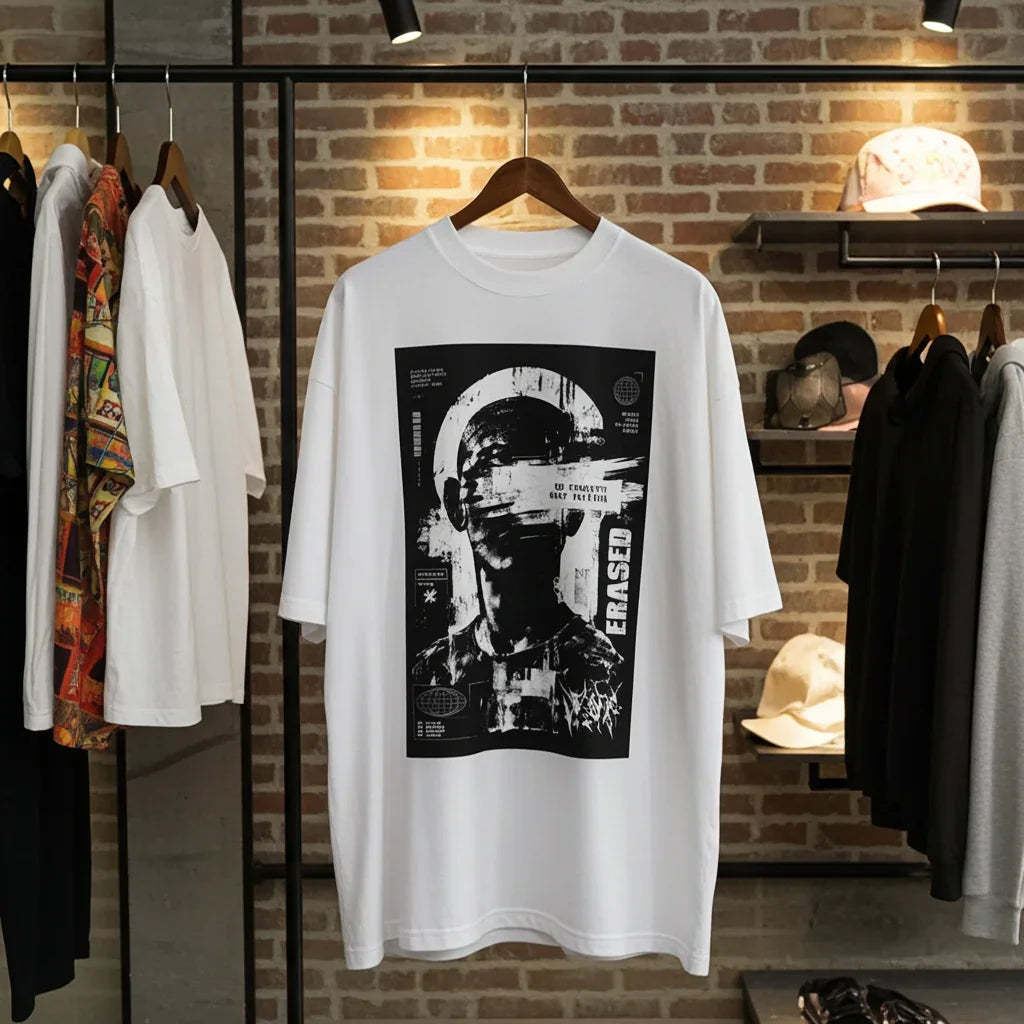 Oversized Membershirt Frased