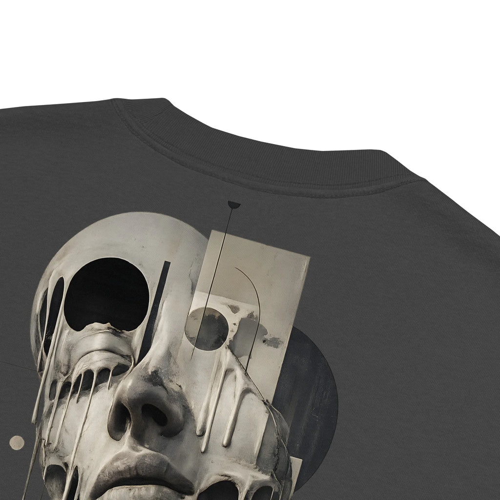 Oversized Faded Backprint T-Shirt- PRIVE COLLECTIVE