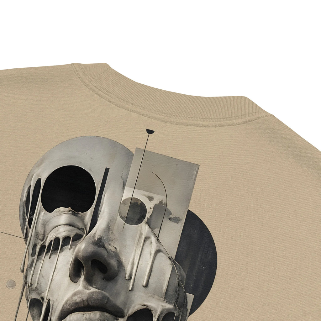 Oversized Faded Backprint T-Shirt- PRIVE COLLECTIVE