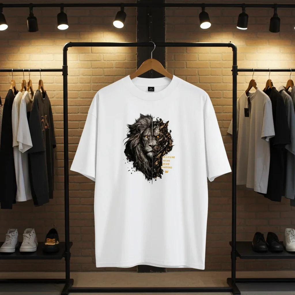 Oversized High Neck T-Shirt – PRIVÉ COLLECTIVE