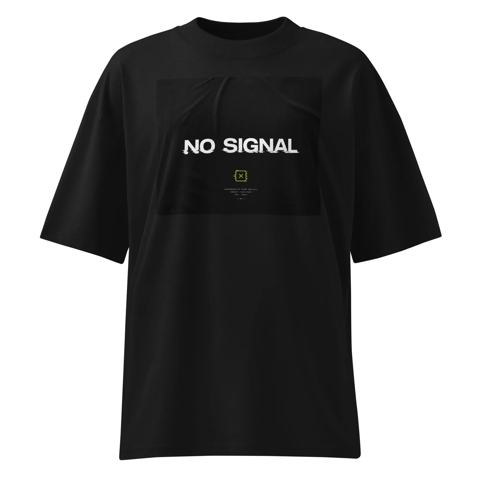 Oversized T-Shirt No Signal Abstrakt