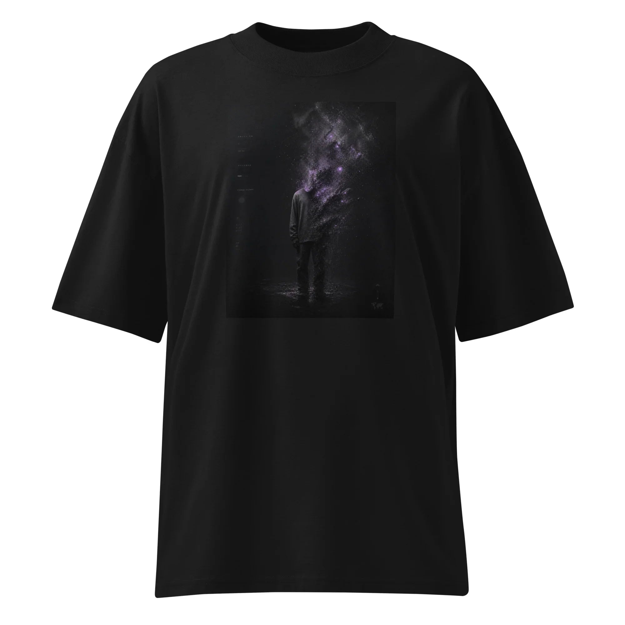 Oversized T-Shirt Smoked Head Abstrakt