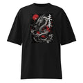 Oversized T-Shirt Dragon Abstrakt