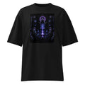 Oversized T-Shirt Blue Aura Abstrakt
