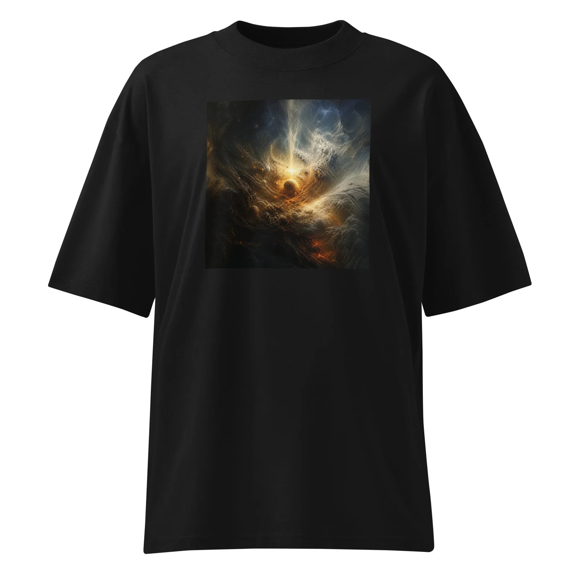 Oversized T-Shirt Earth Abstrakt