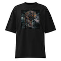 Oversize T-Shirt Tiger Abstrakt