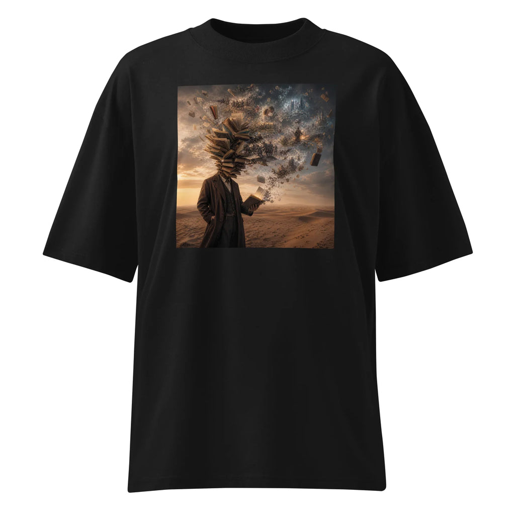 Oversized T-Shirt Books Abstrakt