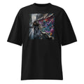 Oversized T-Shirt Bike Abstrakt