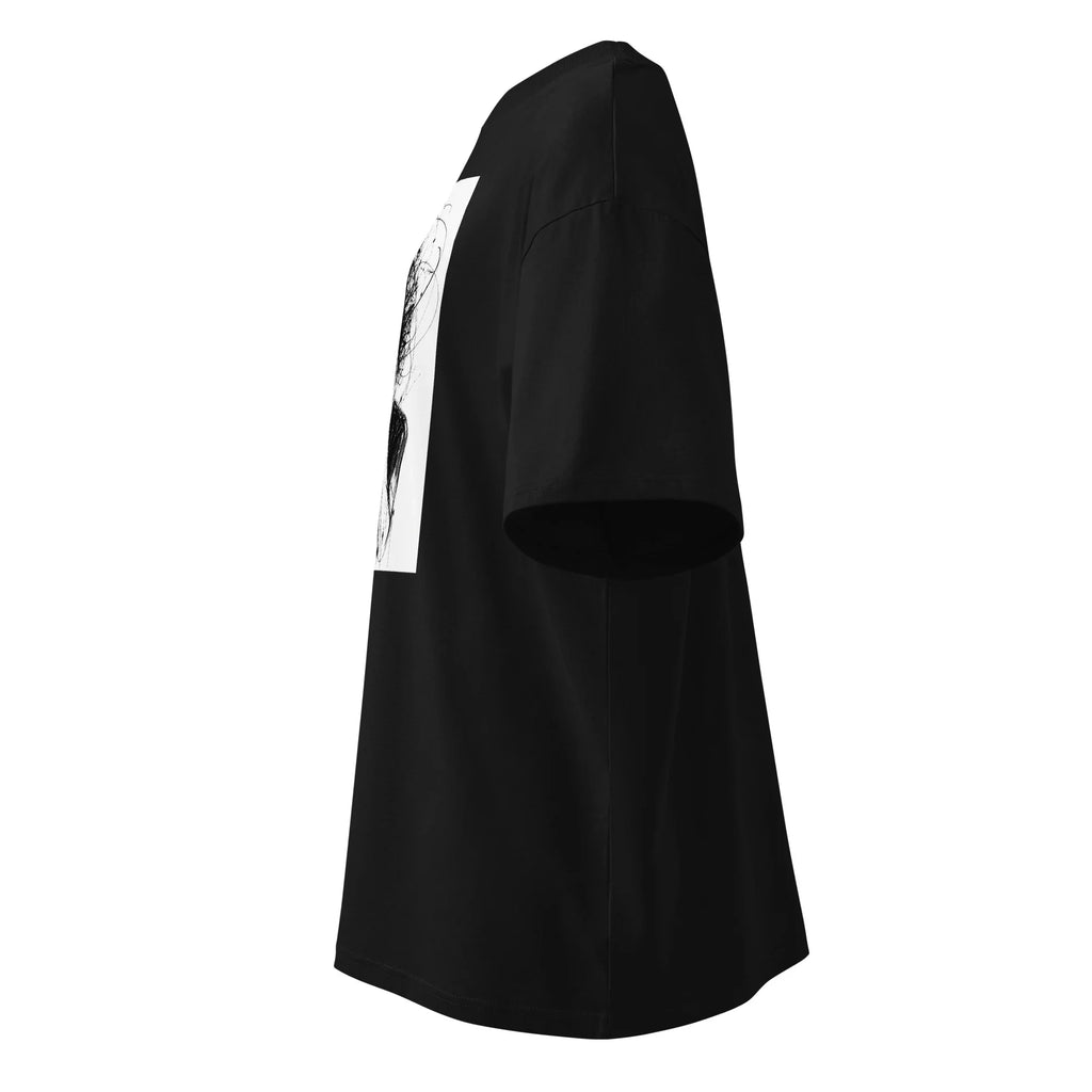 Oversized T-Shirt The Black one PRIVE COLLECTIVE