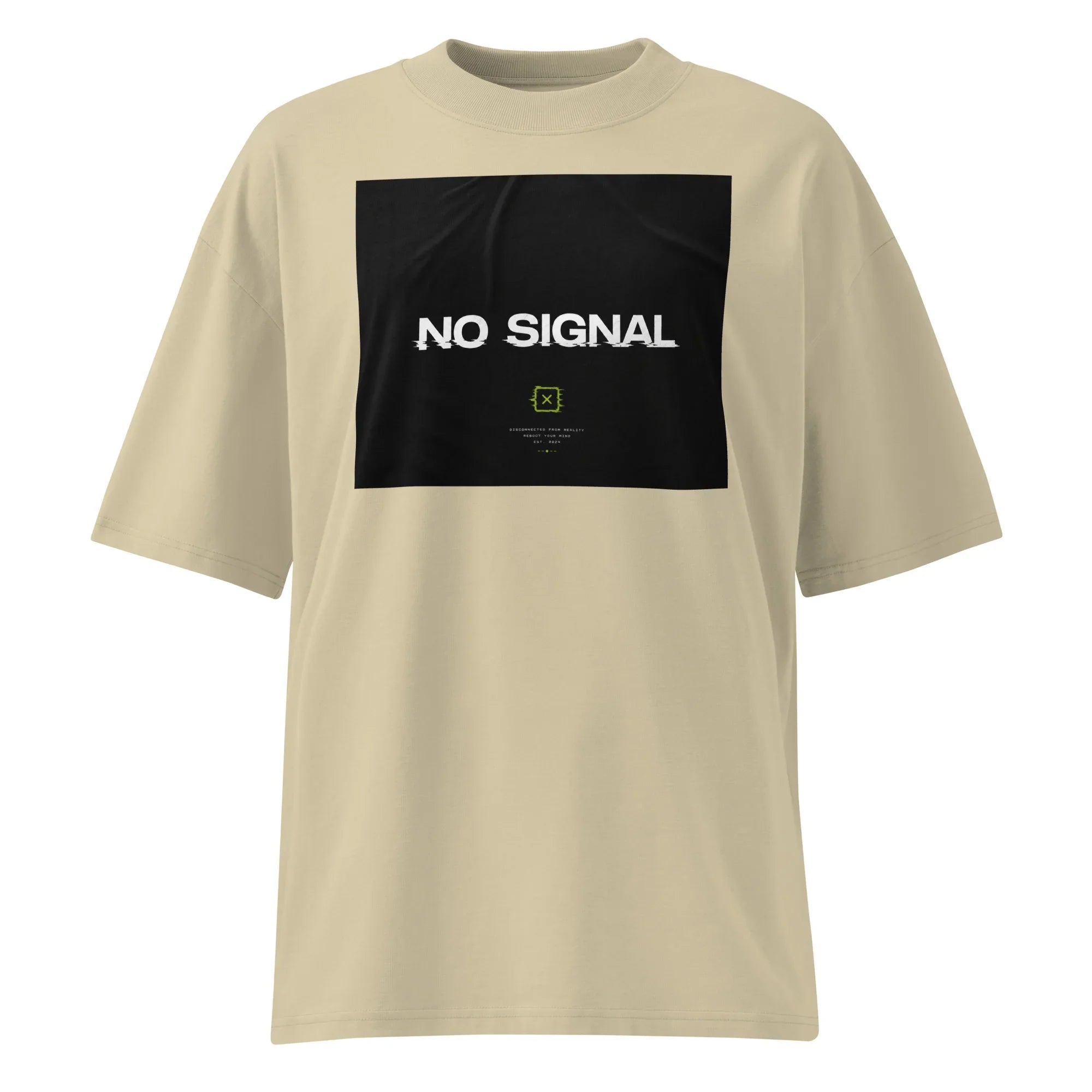 Oversized T-Shirt No Signal Abstrakt