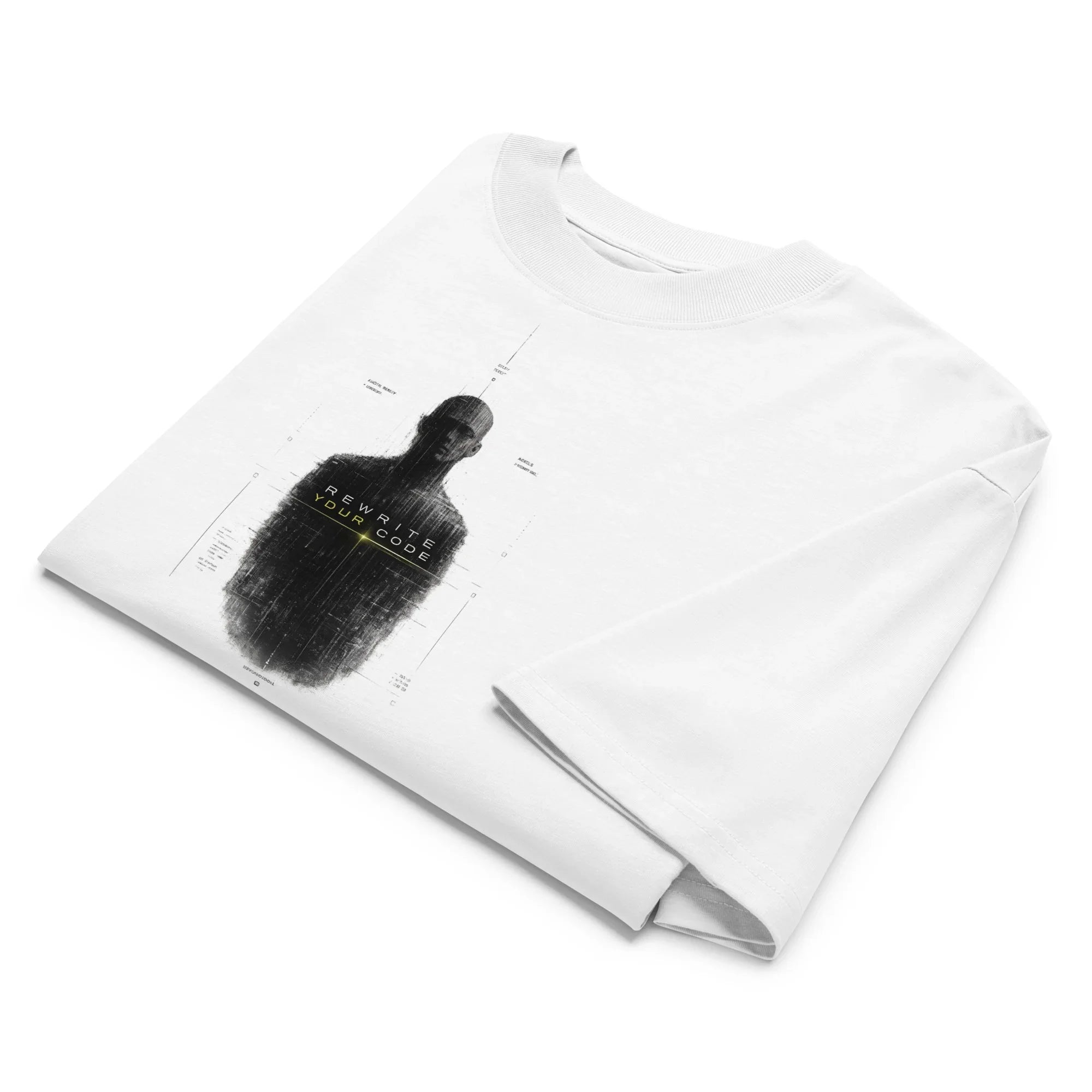 Oversized High Neck T-Shirt – PRIVÉ COLLECTIVE Black Statue