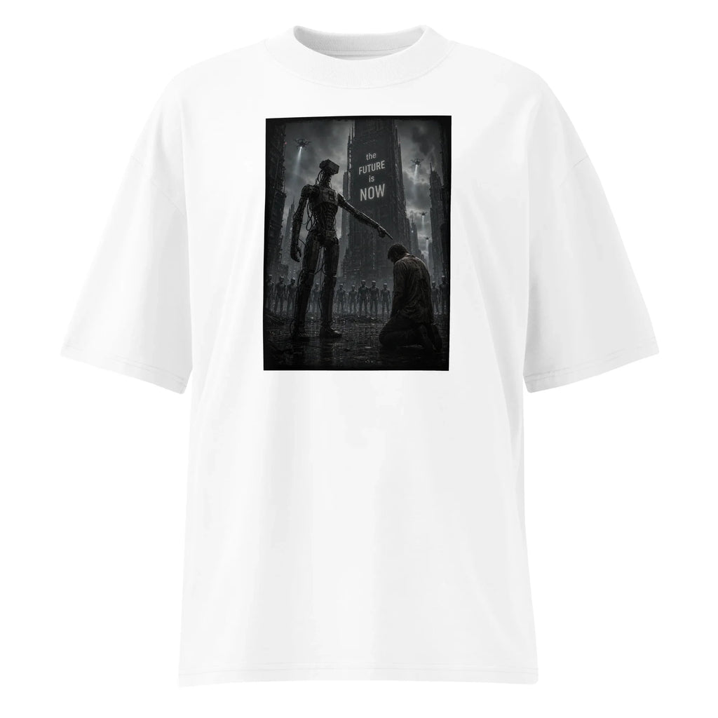 Oversized T-Shirt The Future is now PRIVE COLLECTIVE
