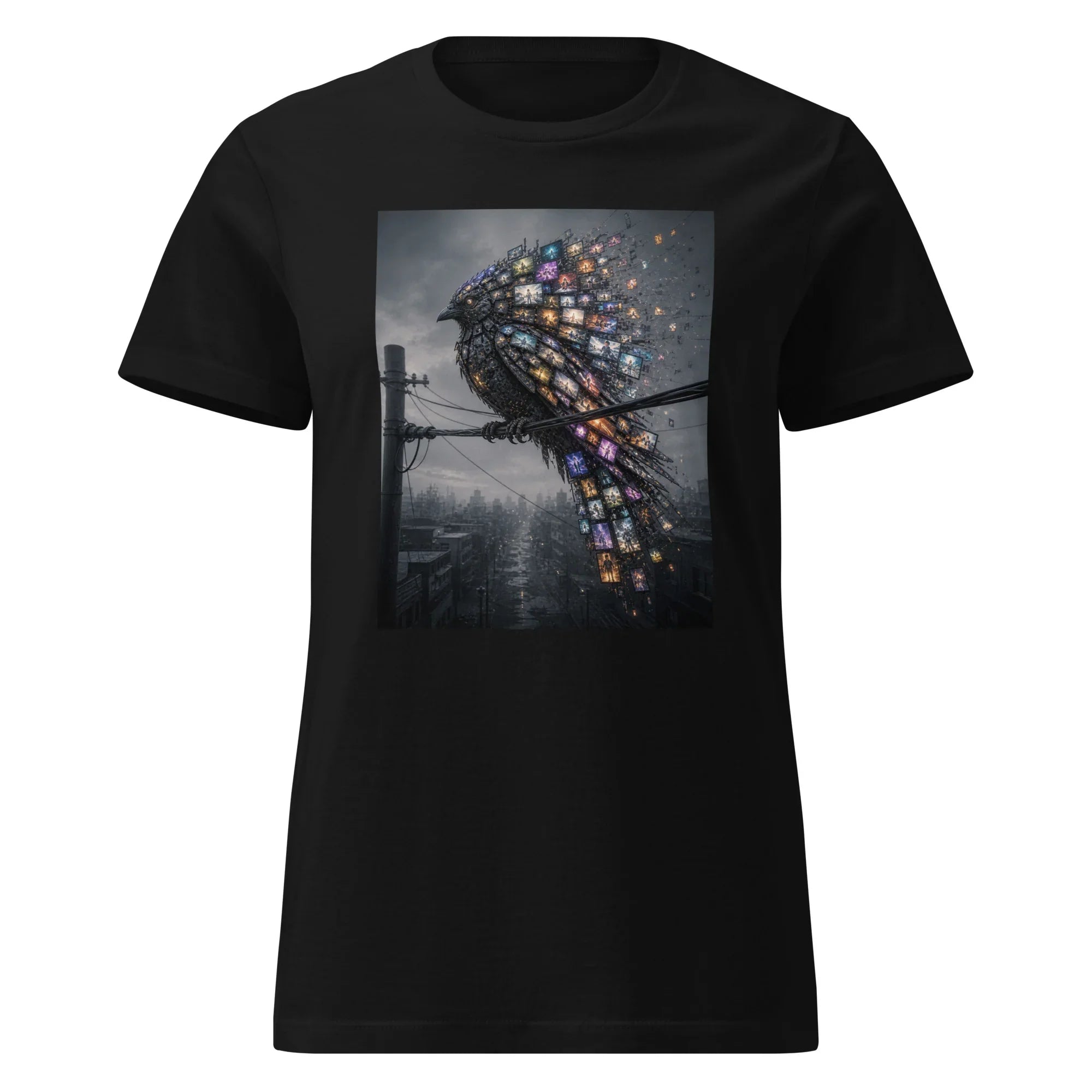Women’s T-Shirt Bird Abstrakt