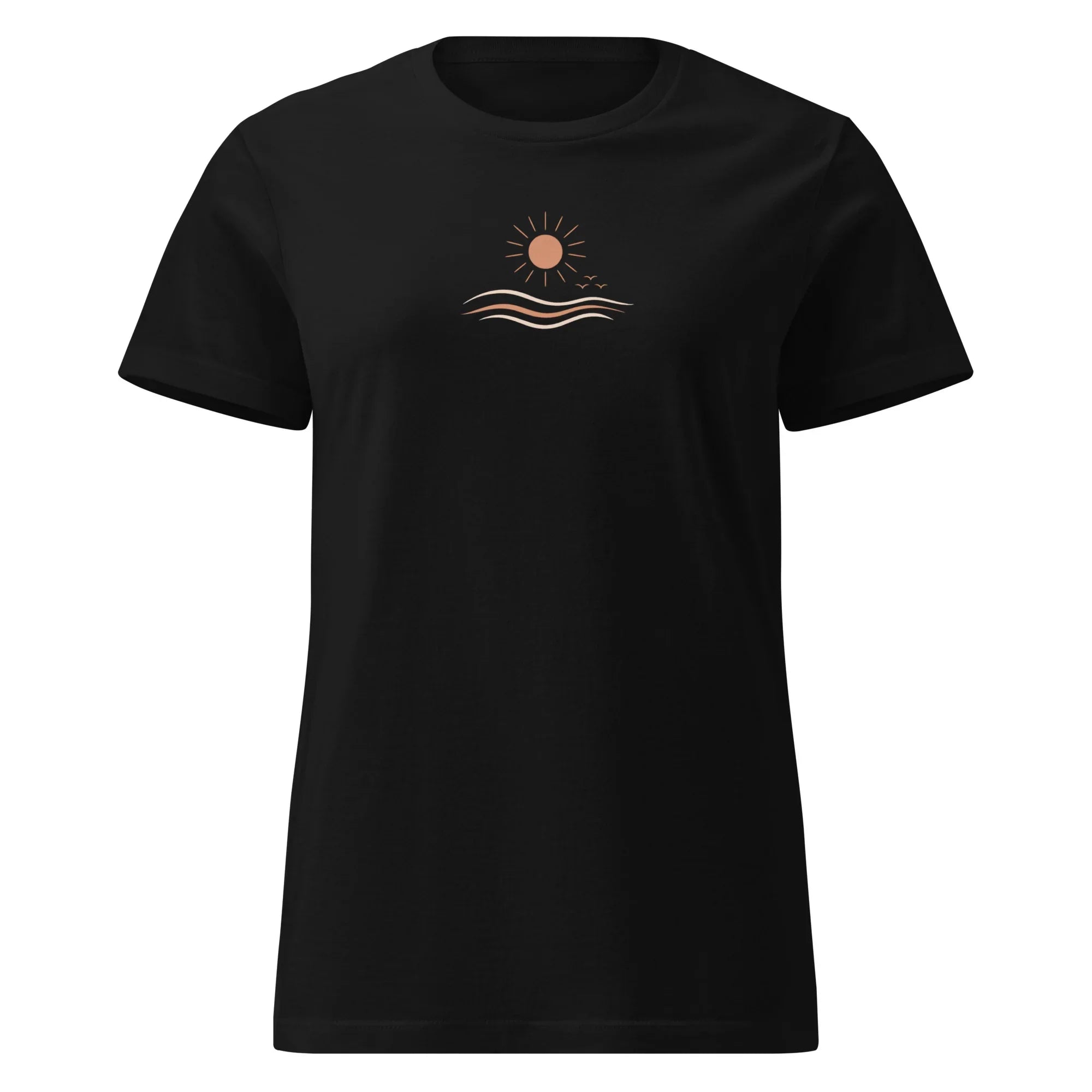Women T- Shirt Sunset Waves