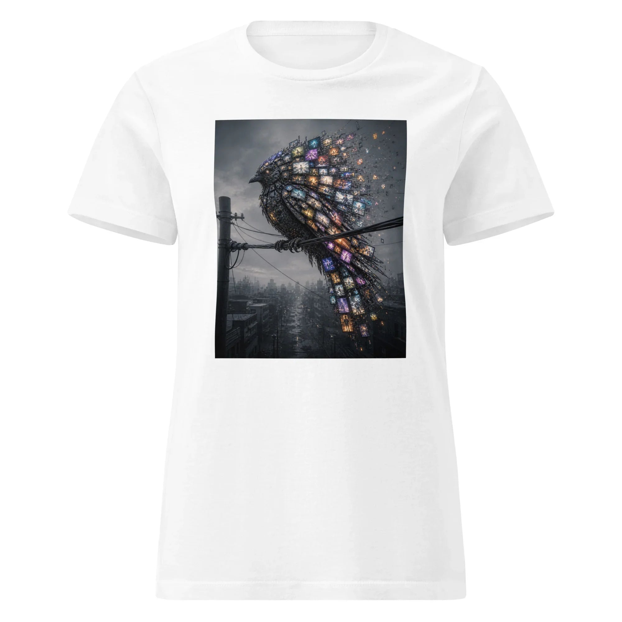 Women’s T-Shirt Bird Abstrakt