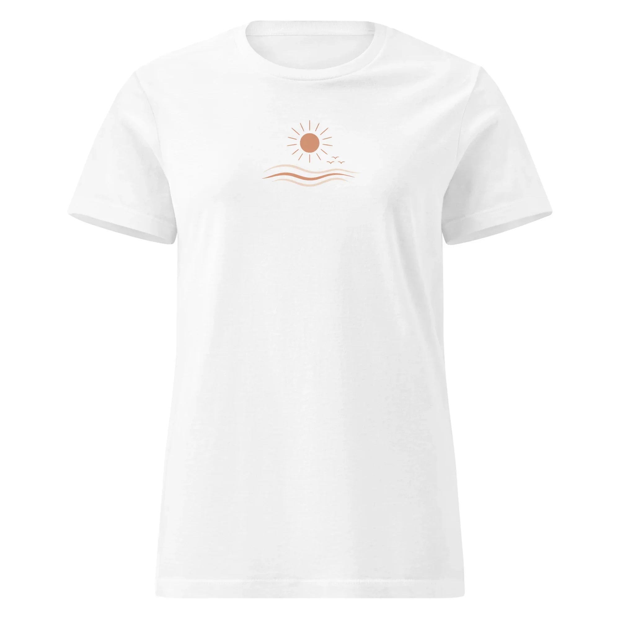 Women T- Shirt Sunset Waves
