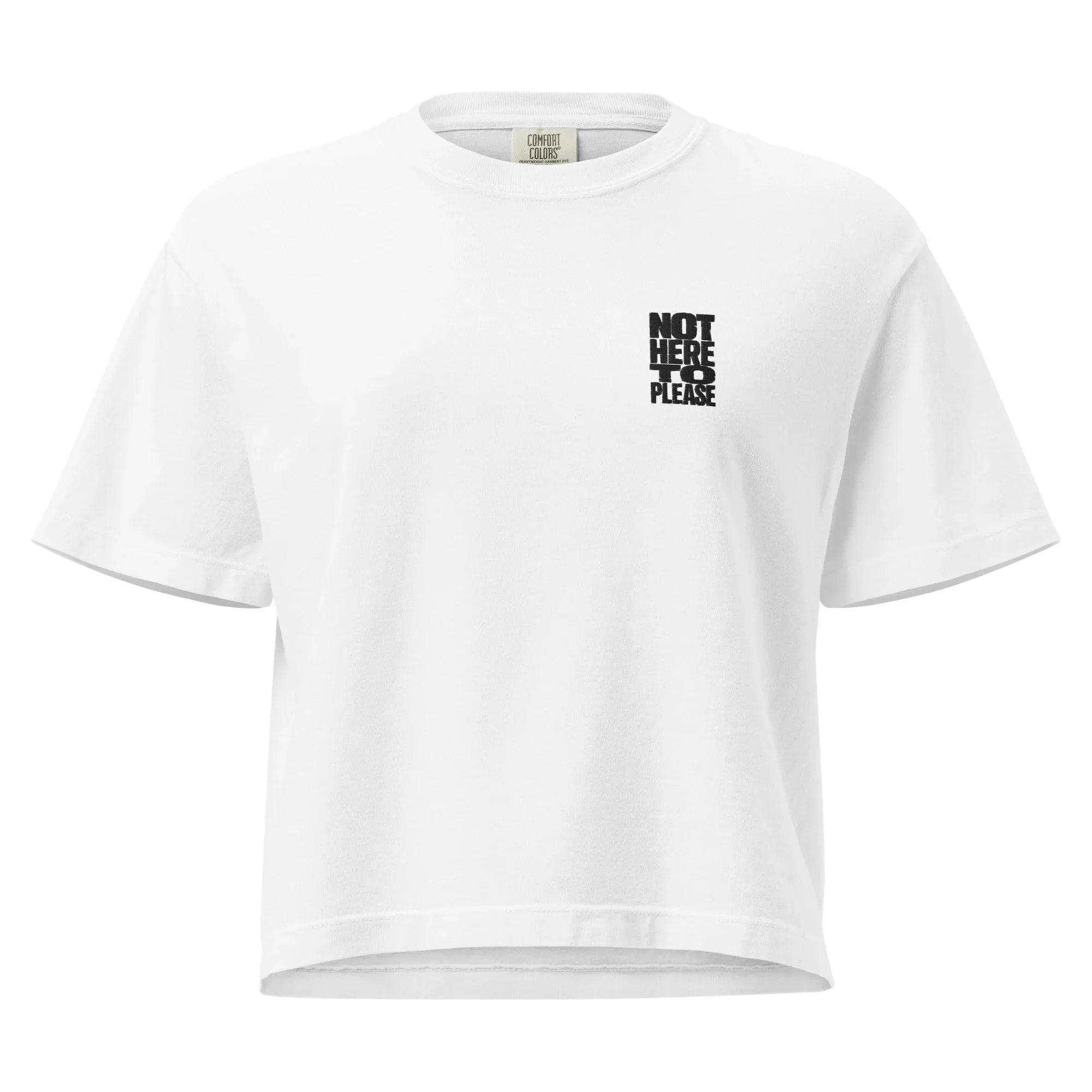 Women’s heavyweight boxy tee