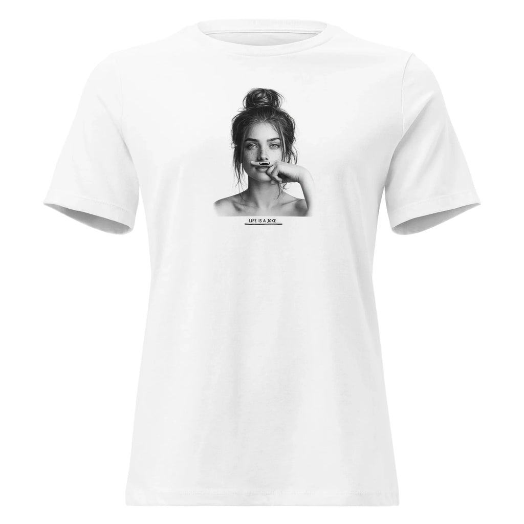 Relaxed T-Shirt – Mustache - PRIVE COLLECTIVE