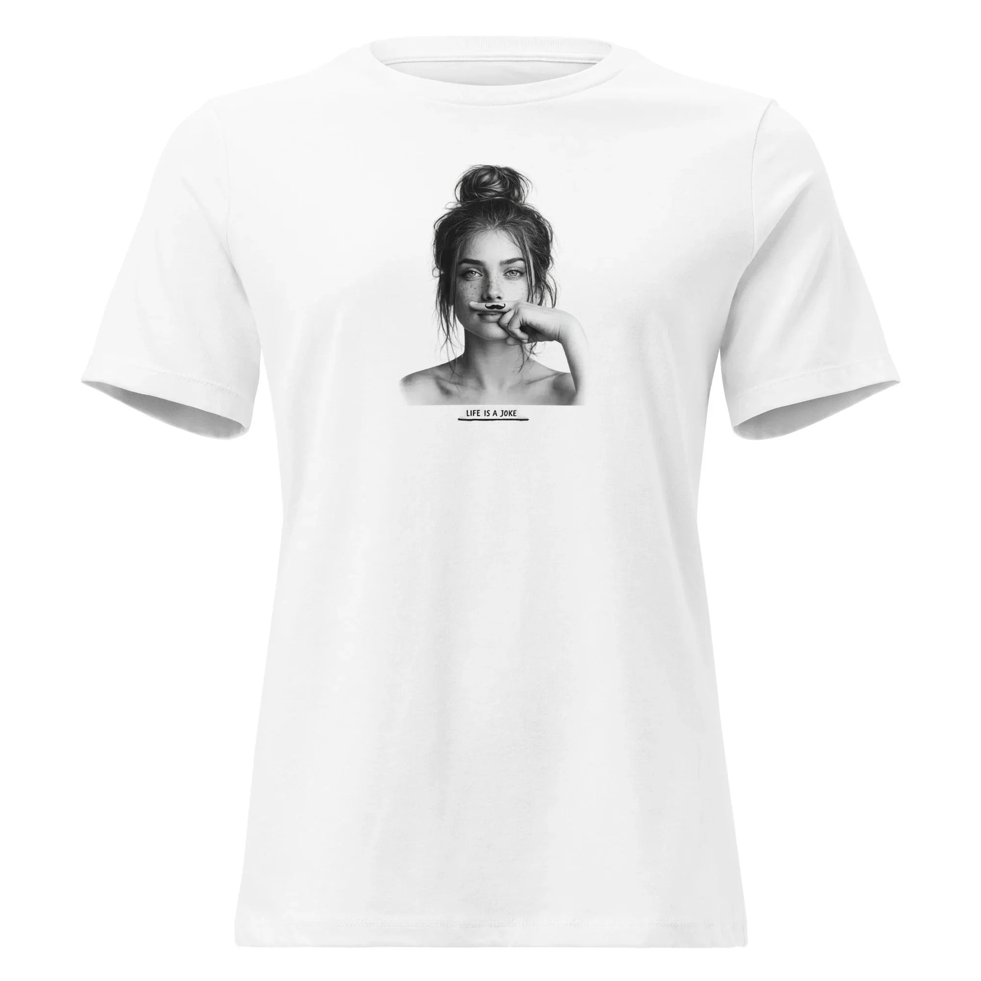 Relaxed T-Shirt – Mustache - PRIVE COLLECTIVE